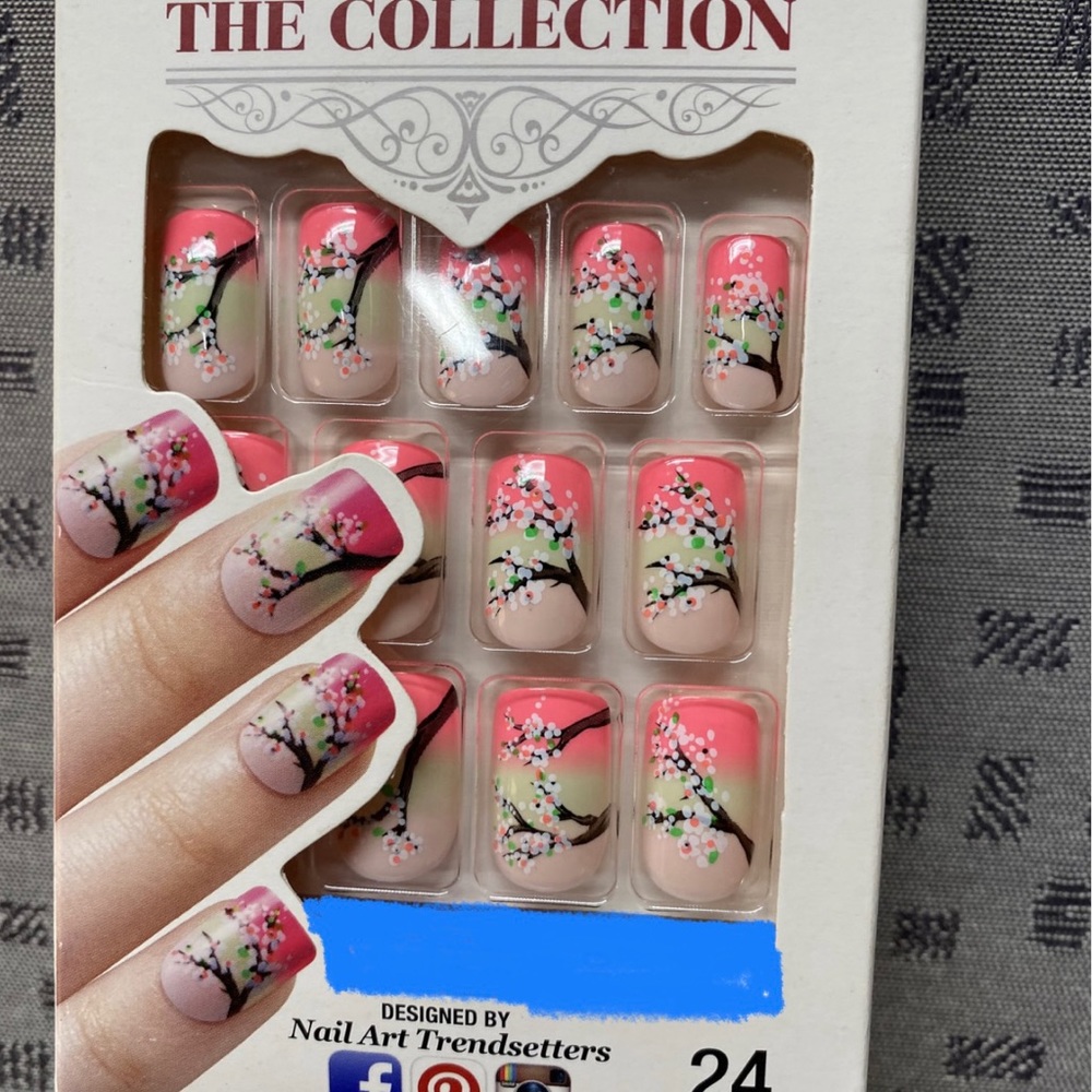 Stick-on nails